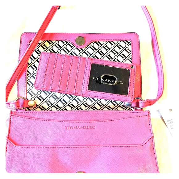 SOLD Tignanello clutch w/ wallet - Picture 1 of 6